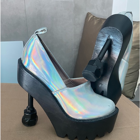 Halloween and beyond Jeffrey Campbell Talbot Platform bolt Heel - Picture 4 of 15